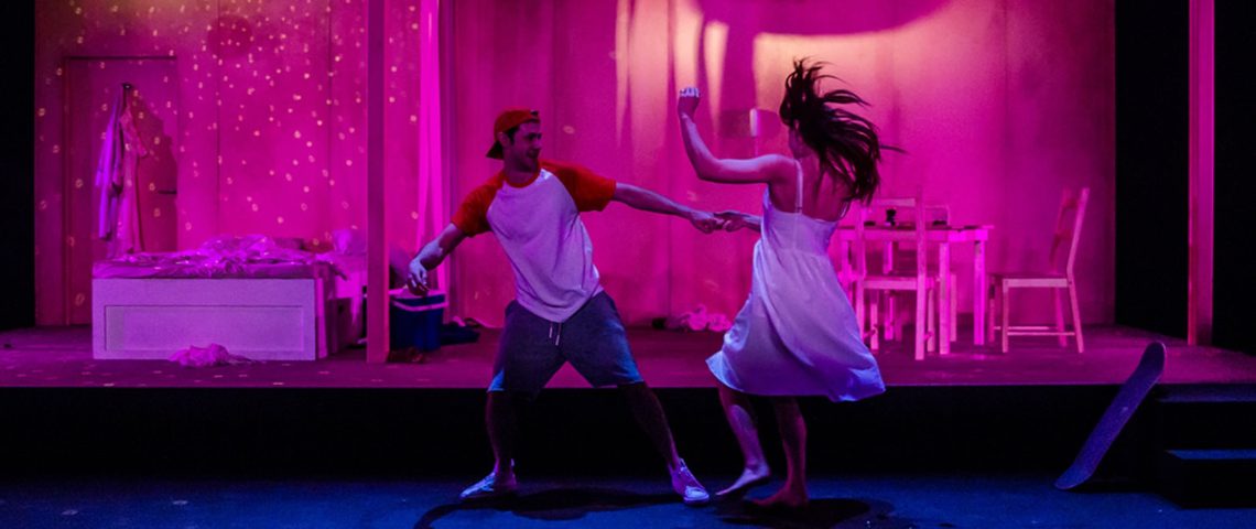A photo of two people dancing in A Streetcar Named Desire